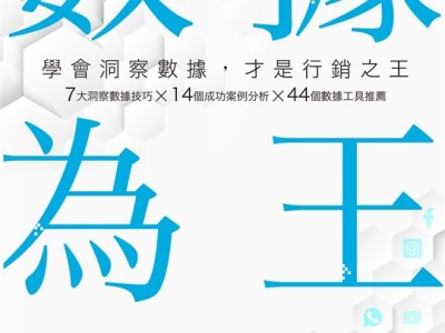 【樂寫書評】《數據為王 學會洞察數據，才是行銷之王》