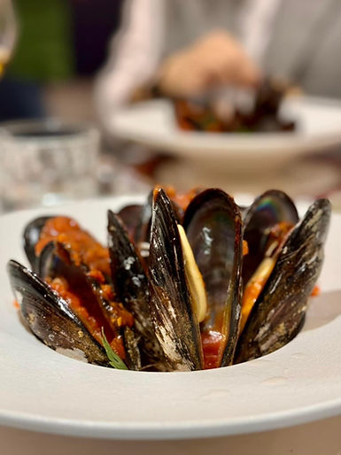 隱藏版餐點鮮蕃蔬菜燉馬祖淡菜